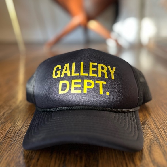 Gallery Dept Other - Gallery Dept. Black Trucker Hat
